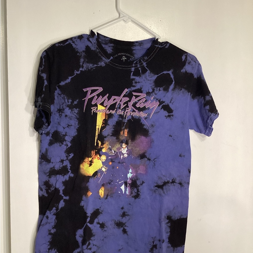 Purple Rain Tie-Dye T-Shirt small